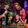 thumbnail image 6 of Temporay Hair Color Spray, Gray - Instant Hair Color Dye, Washable Hair Dye Spray for Women Men Kids Party DIY Cosplay ,120ml/4.22floz, 6 of 10