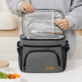 thumbnail image 2 of Lunch Bag Sturdy Water Resistant Oxford Cloth for Work School Trip, 2 of 17