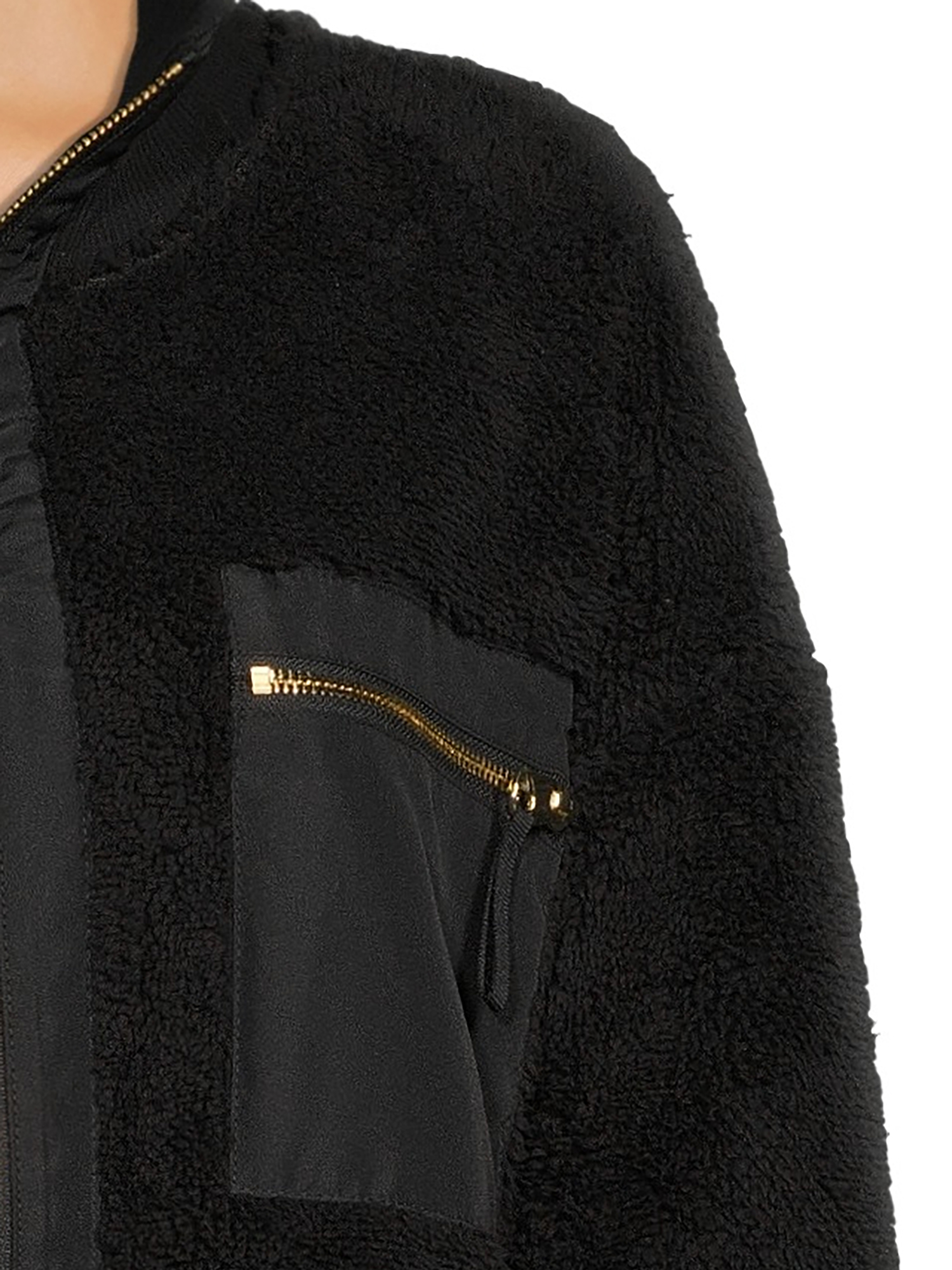 Avia Women’s Faux Sherpa Jacket, up to Size XXXL - Walmart.com