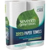 Seventh Generation Paper Towels With 100% Recycled Paper -- 2 Rolls