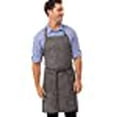 thumbnail image 3 of Chef Works Unisex Corvallis Bib Apron, Black/Steel Gray, One Size, 3 of 10
