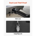 thumbnail image 4 of VEVOR Hitch Cargo Carrier,70" x 30" x 6", 500 lbs Capacity Hitch Cargo Carrier with Ratchet Straps & Cargo Bag, Folding Hitch Mount Cargo Carrier with Hitch Lock for 2" Receiver, Fit for SUVs, 4 of 9