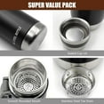 thumbnail image 6 of 29oz Thermos for Hot and Cold Drinks, Coffee Thermos Water Bottle, Wide Mouth Thermal Cups- Leakproof Stainless Steel Insulated Thermos - Commute, Travel, and Picnic Friendly, 6 of 7