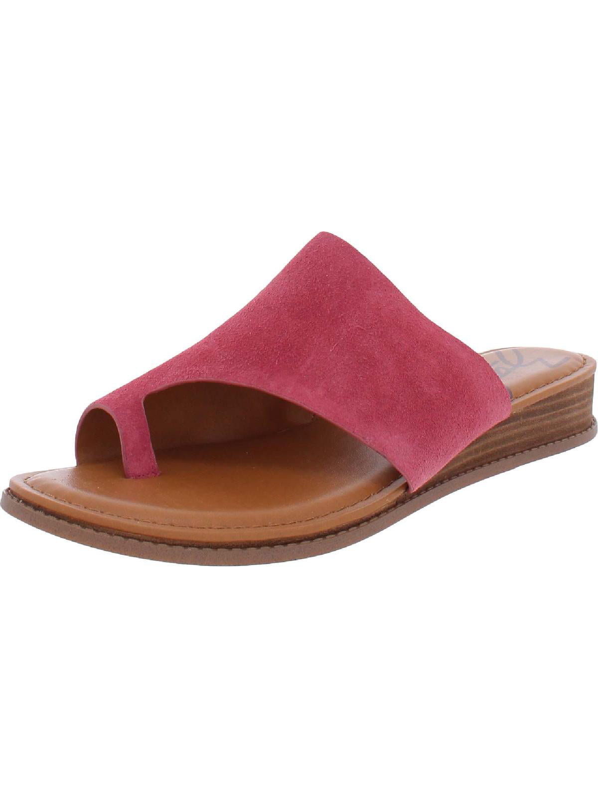 Zodiac Womens Giada Suede Slip On Slide Sandals - Walmart.com