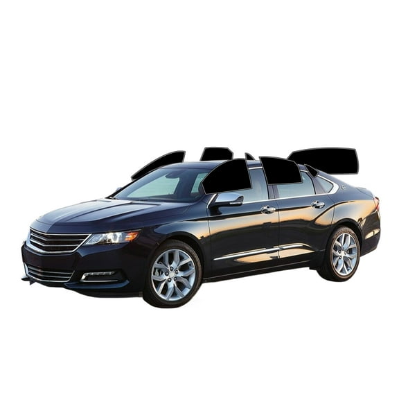Haiy Co - PreCut 2Ply 05% Window Tint Film Kit For 2014-2020 Chevrolet Impala -Side+Rear Window