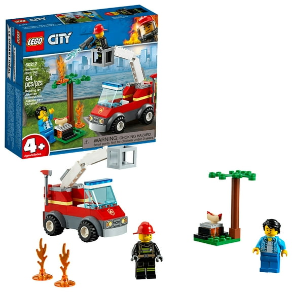 LEGO City Fire Barbecue Burn Out 60212 Fire Truck Toy