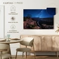 thumbnail image 4 of Elephant Stock Grand Canyon Starry Night Wall Art - Horizontal Canvas Wall Art - Living Room Wall Decor - Nature Canvas - Blue And Brown Decor - 12" x 8", 4 of 4