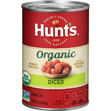 Organic Diced Tomatoes - Hunt's Organic Diced Tomatoes, 14.5 oz