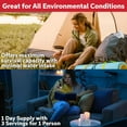 thumbnail image 3 of SOS Food Lab Emergency Food Bar - 1200 Calorie Ration (2 Pack Shortbread Cookie) - 1 Day/24 Hour Ready to Eat Supply for Camping, Hiking, Disaster Preparedness - 5 Year Shelf Life, 3 of 5
