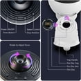 thumbnail image 2 of DAYBETTER Galaxy Projector with 360° Rotating Head & Timer, 13 HD Film Discs, USB Plug-in Ceiling Planetarium Night Light for Bedroom Kids Adults Room Decor, 2 of 8