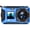 Blue, variant on SEREE 4K 64MP 33FT UHD Underwater Camera for Snorkeling Dual-Screen Compact Waterproof Dustproof Floatable Autofocus Camera with 32GB Card Blue