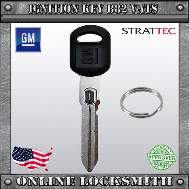 GM New Ignition Key B82 P7 For GM Buick Oldsmobile VATS PASS System
