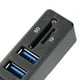 thumbnail image 4 of Adaptador USB 2.0 HUB Múltiple USB Splitter Power Hub Lector Tarjetas (8 Puertos), 4 of 9