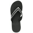 thumbnail image 3 of LAVRA Women's Bling Flip Flops Platform Wedge Beach Sandals, 3 of 4