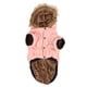 thumbnail image 1 of Sudadera con capucha de polar de doble capa rosa 3XL para mayor calidez, diseño más grueso para combatir el frío Abrigo de invierno para perros grandes, 1 of 8
