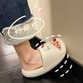 thumbnail image 4 of Hello Kittys Slippers New Cartoon Cute Anti-Slip Summer Wearing Outside Sandals Comfortable Soft Figure, 4 of 9