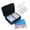 Round Drill Storage Box Kit with Sorting Trays :Blue:16pc, variant on Round Drill Storage Box With Sorting Trays, Craft Organizer Case For Diamond Painting Drills Beads Rhinestones And Small Diy Supplies, Portable Compartment Storage For Craft Projects And Travel,16pc