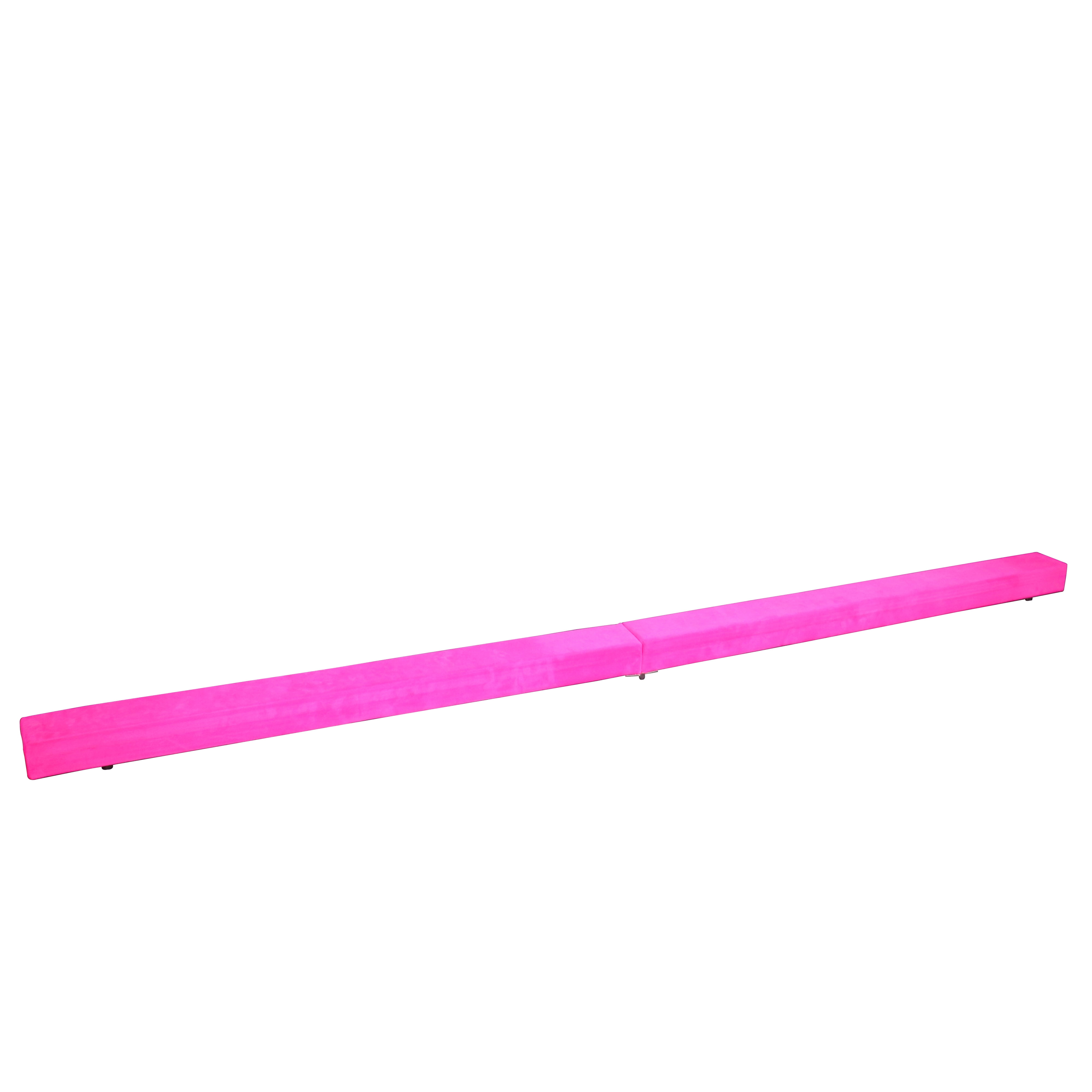 Titan Fitness Jr. Gymnastics Balance Beam 8' Folding 10 lb. Pink 4