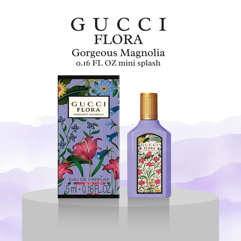 Flora Gorgeous Magnolia by Gucci, .16 oz EDP Splash for Women
