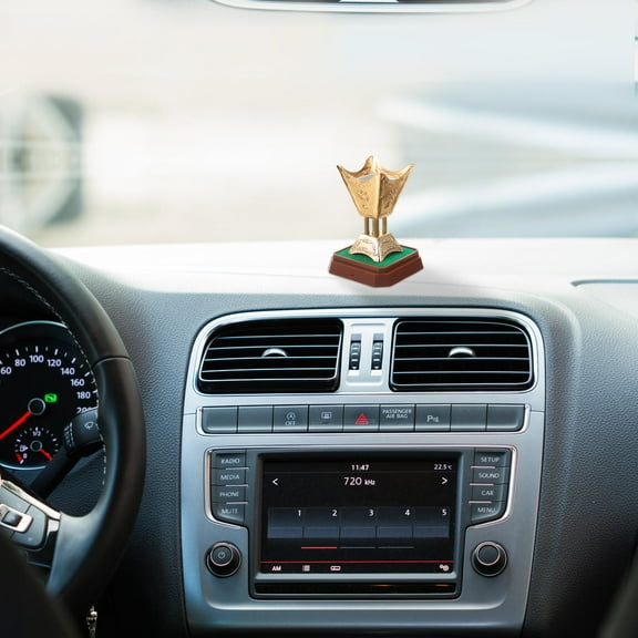 OATIPHO Electric Incense Burner for Car Iron Craft Aroma Censer Elegant Car Decoration