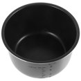 thumbnail image 1 of LRXIYODE 1Set Multiuse Rice Cooker Inner Pot Nonstick Aluminum Alloy Cooking Pot Black, 1 of 5
