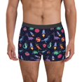thumbnail image 1 of Fotbe Space Dinosaur Calzoncillos Tipo Boxer con Bolsa de Soporte Total para Hombre, X-Temp Fresco, Transpirable y de Secado Rápido-Medium, 1 of 5
