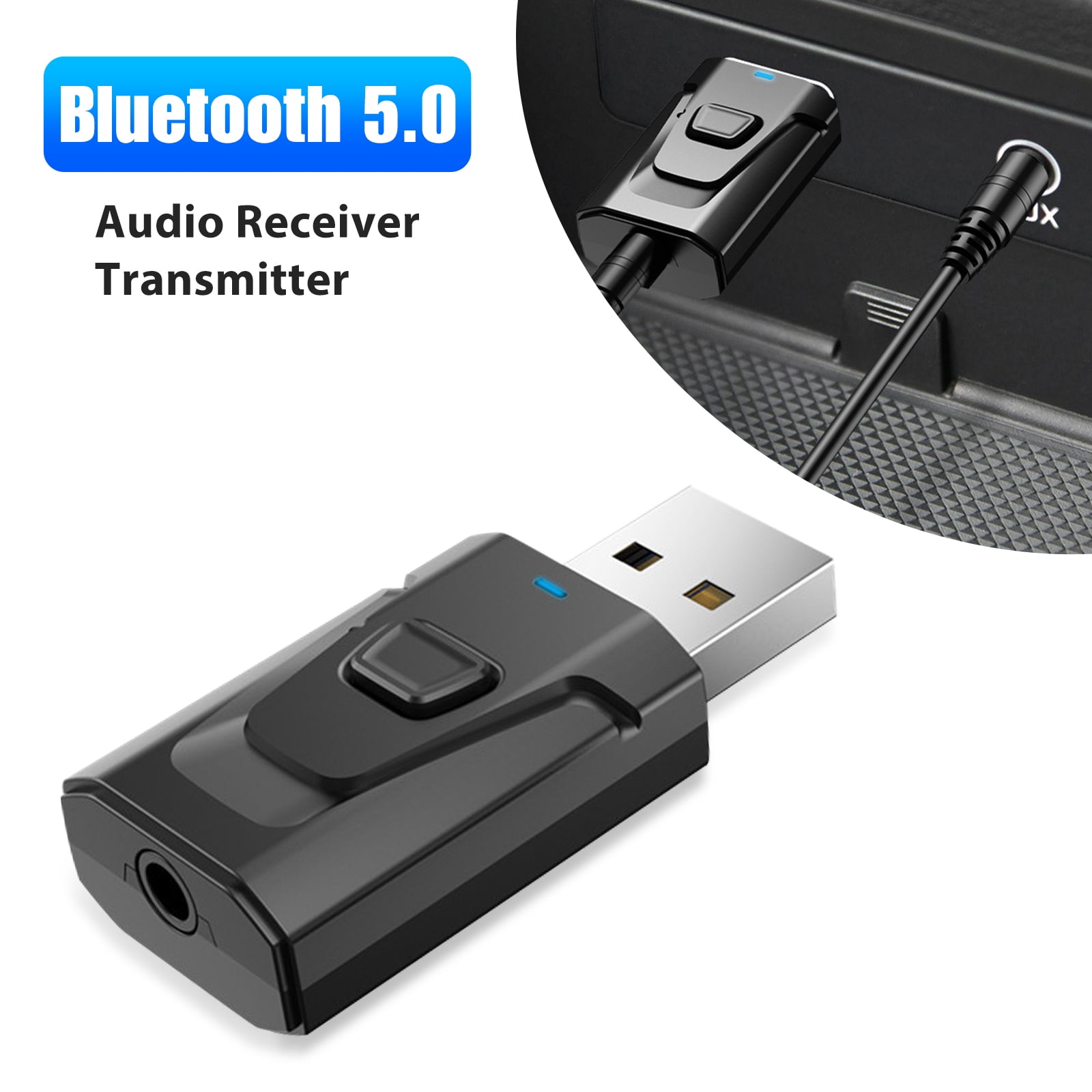 Bluetooth Receiver Transmitter Eeekit 4in1 Mini Usb Bluetooth 50 Audio Transmitter And Wireless 