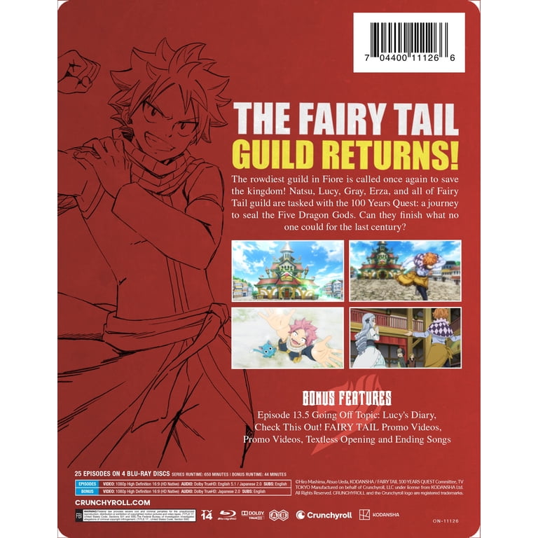 Crunchyroll, FAIRY TAIL 100 Years Quest The Complete Season