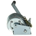thumbnail image 2 of 1500lbs Heavy Duty Crank Winch Winch Hand Winch Gear Winch With 32FT Wire Rope, 2 of 7