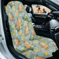thumbnail image 2 of Uorisanigo Seat Covers for Cars Post Workout Sweat Washable Cover Lemon Capybara Front Seats Only Easy to Install Athletic Running Towel Seat Universal Fit Most Cars, 2 of 8