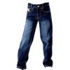 Cinch Western Denim Jeans Boys Slim White Label Dark Indigo MB12881002