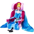 thumbnail image 7 of KidsEmbrace Disney Cinderella Combination Harness Kid Booster Car Seat. Blue and Pink, Girls, 7 of 7