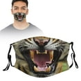 thumbnail image 2 of Funny Animal Face Reusable Washable with Tiger Cat Dog Monkey Pig Designs for Kids & Adults, 2 of 5