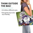 thumbnail image 3 of Cuphead Mugman Devil Tote Bags Reusable Women Shoulder Bag Grocery Bag Travel Beach Shopping Work Daily Handle Bag, 3 of 8