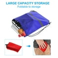 thumbnail image 3 of REGALWOVEN Polyester Drawstring Bag Reflective Cinch Sack for Gym Sports Blue, 3 of 7