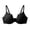 Black, variant on Wireless Pushup Bra for Women Baeitkot Women's Plus Size Push-Up Bra