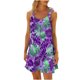 thumbnail image 1 of Vestido sin Mangas para las Mujeres Casual Impreso Cuello Redondo Suelto de Rodilla, Verano Vestido de Primavera para el Día Y el Trabajo, 1 of 5