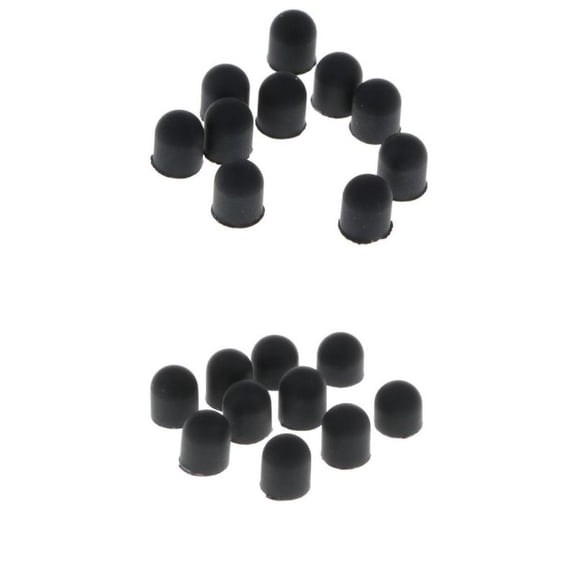 20Pcs Soft Replacement Rubber Tips for Stylus Pen Pointer Pen (10pcs5.8mm 10pcs7.0mm)