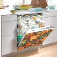 thumbnail image 2 of Yayeee Magnetic Dishwasher Cover for The Front Decoration Home Kitchen Machine Sticker Protector, Colorful Autumn Leaves, 2 of 6