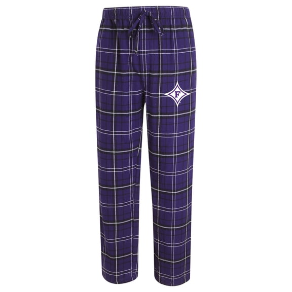 Men's Concepts Sport Purple/Black Furman Paladins Ultimate Flannel Pants