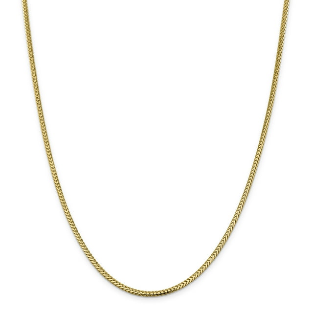 14k 2.3mm Franco Chain (Weight: 13.9 Grams, Length: 16 Inches)
