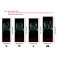 thumbnail image 4 of 3D Door Sticker Refrigerator Stickers PVC removable Halloween Front Door Cover Decoration Shadowy Figure Poster Scary Haunted House Party Supplies for Porch Indoor Office Window, 4 of 12