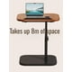 thumbnail image 3 of Mesa de centro elevable dormitorio sala de estar sofá mesa auxiliar 360 ° Mesita de noche plegable giratoria para el hogar, estante de almacenamiento para sofá, 3 of 4