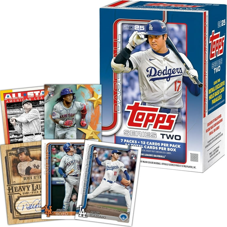 スポーツ選手 2025 Topps Baseball Series 2 Value 2025 Topps Baseball Series 2 Factory Sealed Value Box