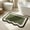 B, variant on Decorative Door Mat for Indoor Bathroom Kitchen Entrance, Green with Cream Border Absorbent Diatom Mud Rug, Non Quick Dry Floor Mat for Front Door Balcony
