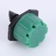 thumbnail image 4 of Cabezal de goteo de manguera de riego con gotero de agua ajustable de 100 piezas (verde oscuro), 4 of 9