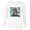 White, variant on Disney Moana Maui Heihei and Pua Tropical Ocean Heroes - Long Sleeve T-Shirt for Men - Customized-White