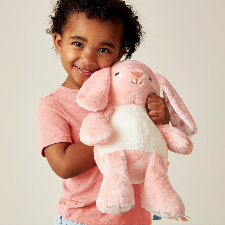 Itzy Ritzy Sweetie Snuggles™ Plush Pink Bunny - Walmart.com