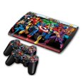 thumbnail image 1 of Skin Pegatina Estampa Superheroes MandaLibre Para PlayStation 3 Super Slim, 1 of 1