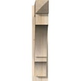 thumbnail image 2 of Ekena Millwork 7 1/2"W x 32"D x 36"H Balboa Smooth Arts and Crafts Outlooker, Douglas Fir, 2 of 4